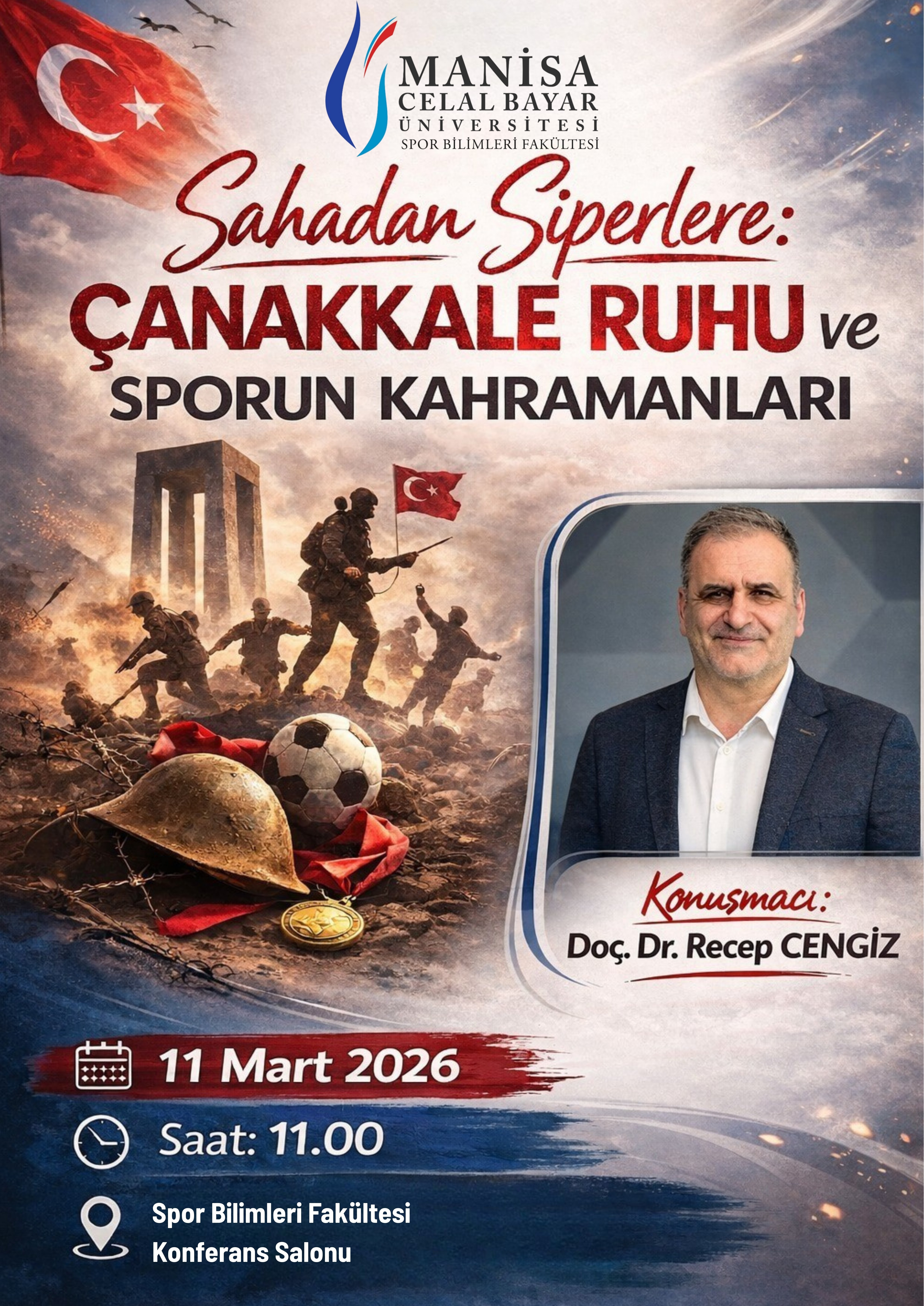 Sahadan Siperlere : ÇANAKKALE RUHU VE SPOR KAHRAMANLARI